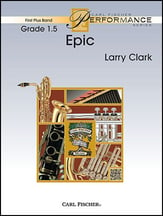 Epic Concert Band sheet music cover